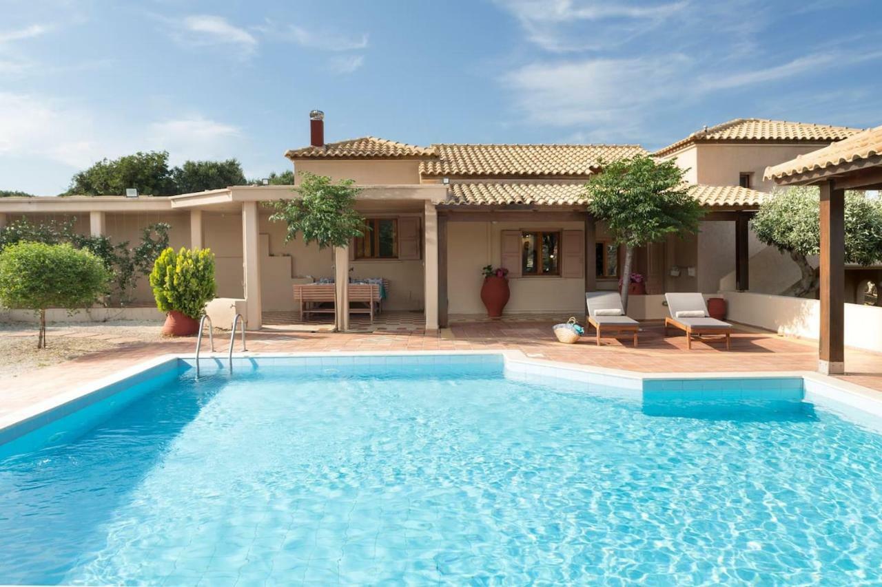 White Sand Villa. Spacious Villa With Prive Pool. Agia Pelagia  Ngoại thất bức ảnh