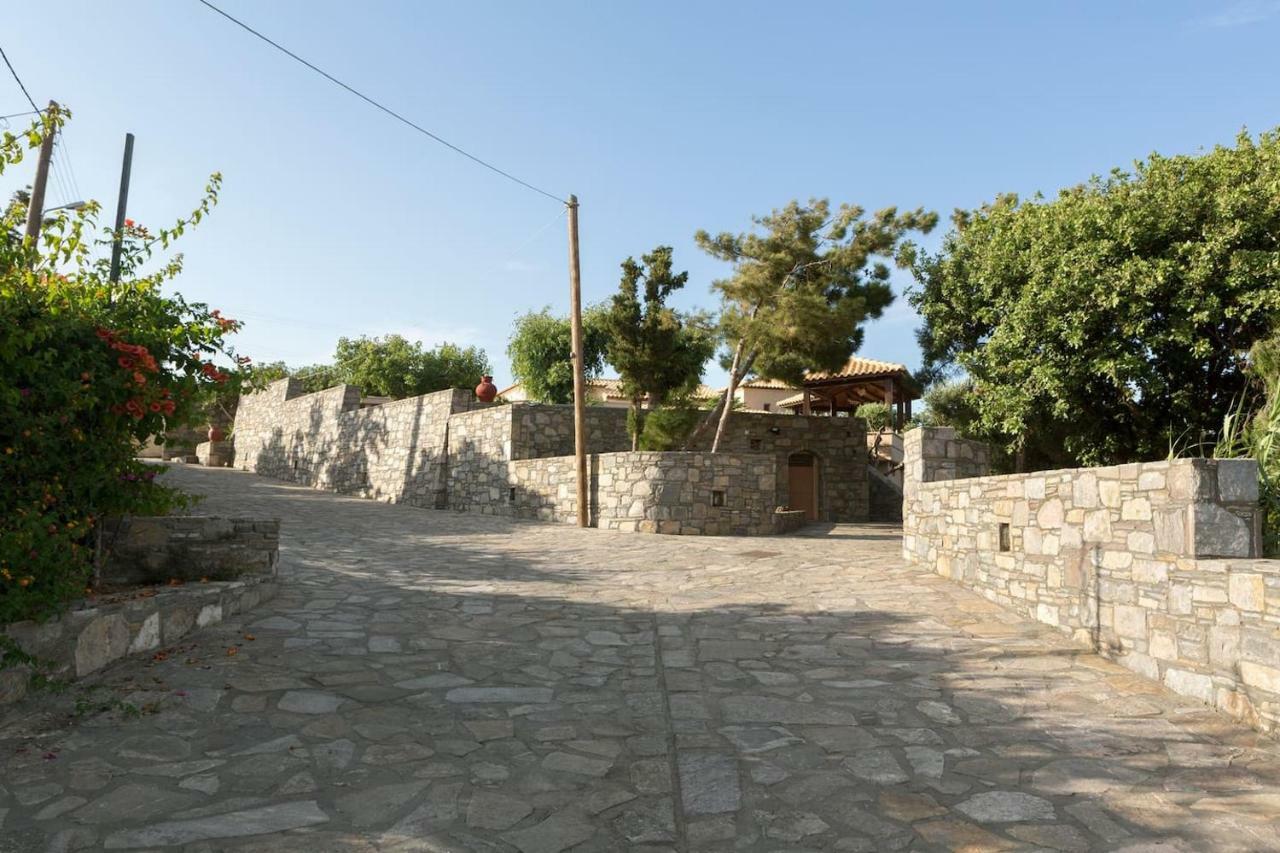 White Sand Villa. Spacious Villa With Prive Pool. Agia Pelagia  Ngoại thất bức ảnh