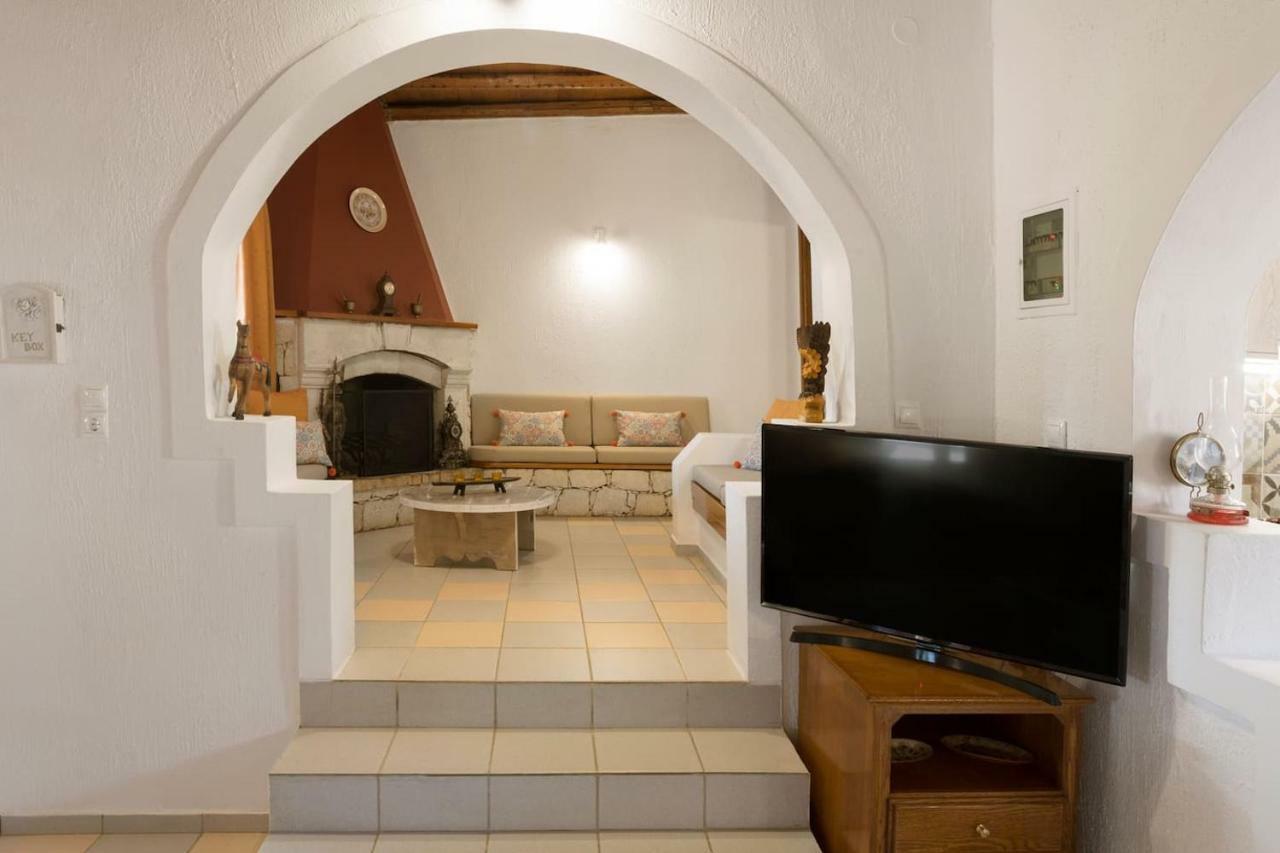 White Sand Villa. Spacious Villa With Prive Pool. Agia Pelagia  Ngoại thất bức ảnh