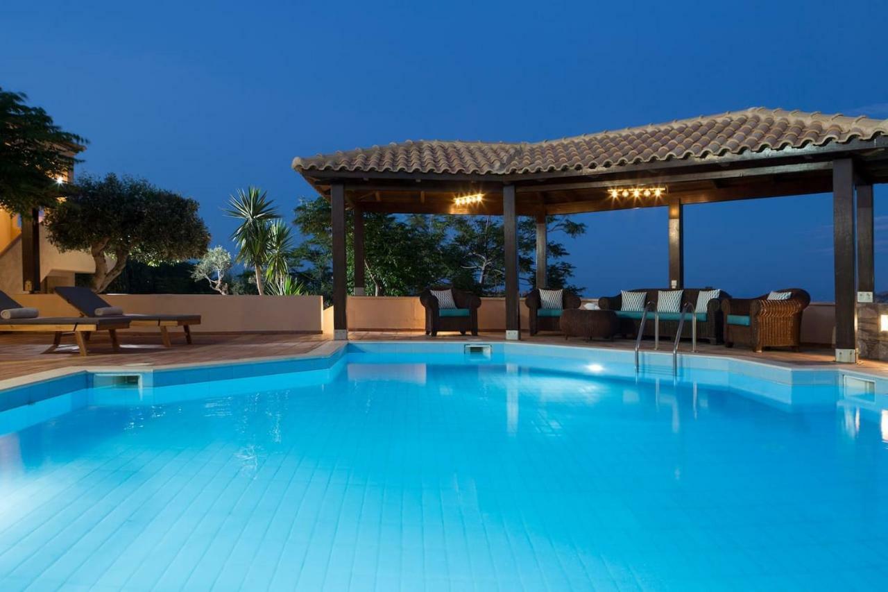 White Sand Villa. Spacious Villa With Prive Pool. Agia Pelagia  Ngoại thất bức ảnh