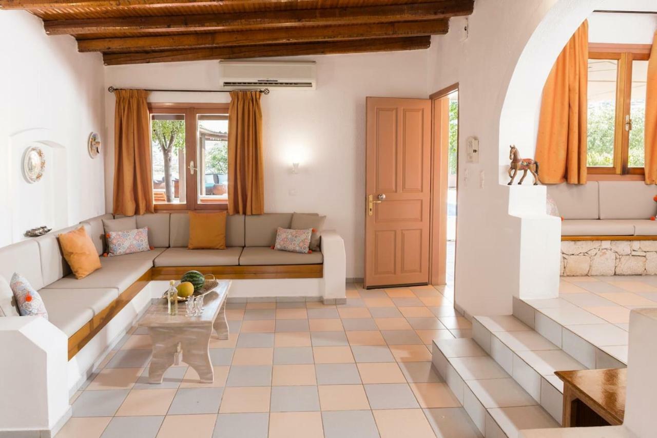 White Sand Villa. Spacious Villa With Prive Pool. Agia Pelagia  Ngoại thất bức ảnh