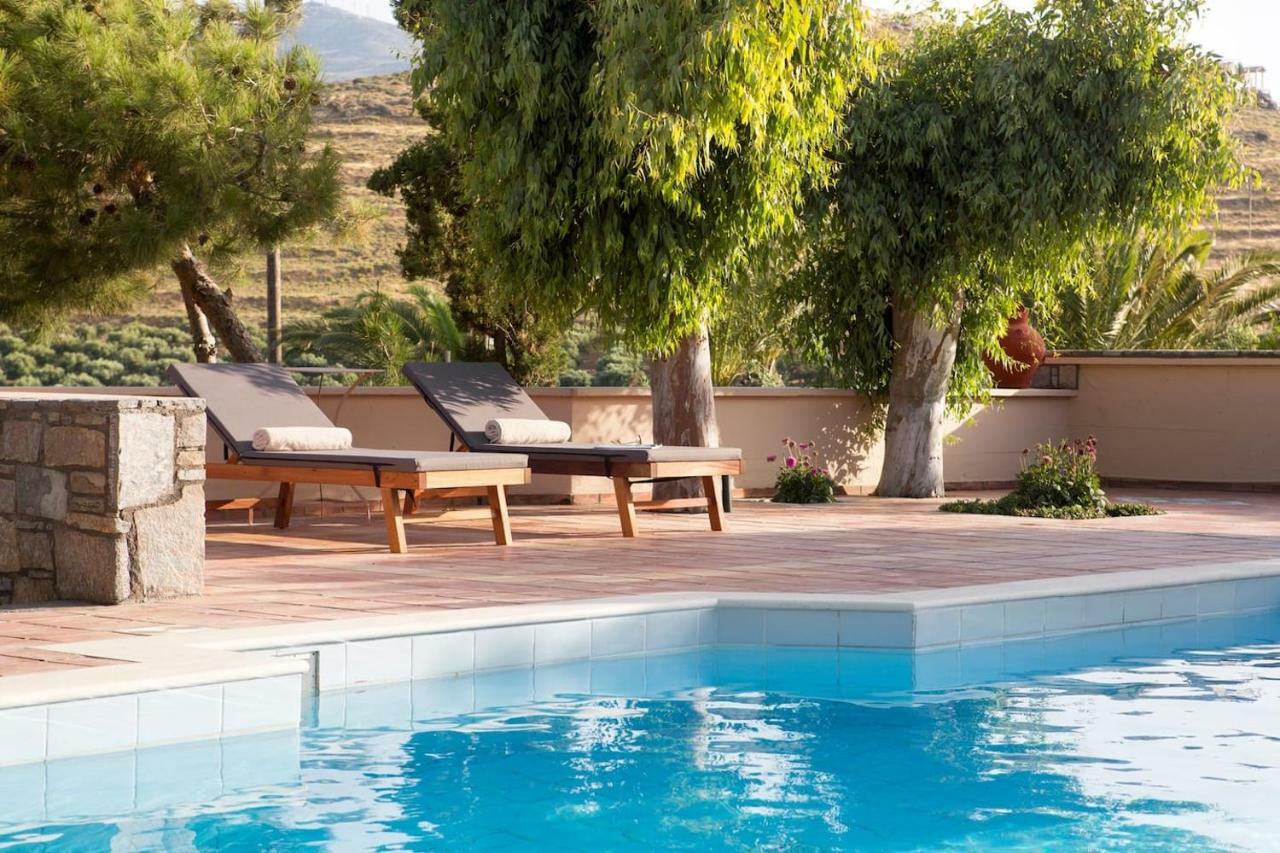 White Sand Villa. Spacious Villa With Prive Pool. Agia Pelagia  Ngoại thất bức ảnh